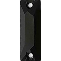Premium Jet  Baguette 18x6mm